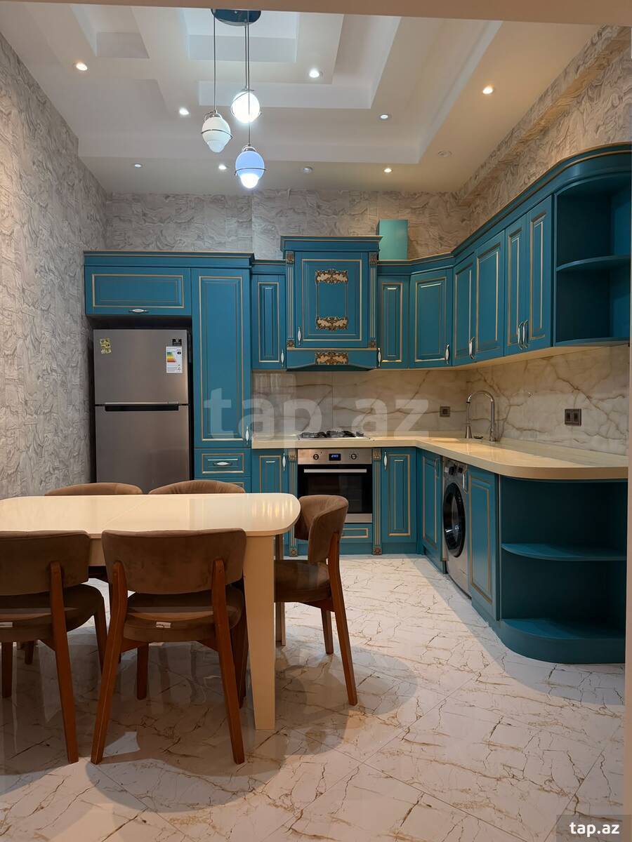 2-otaqlı yeni tikili kirayə verilir, Nəsibbəy Yüsifbəyli küç., 85 m²