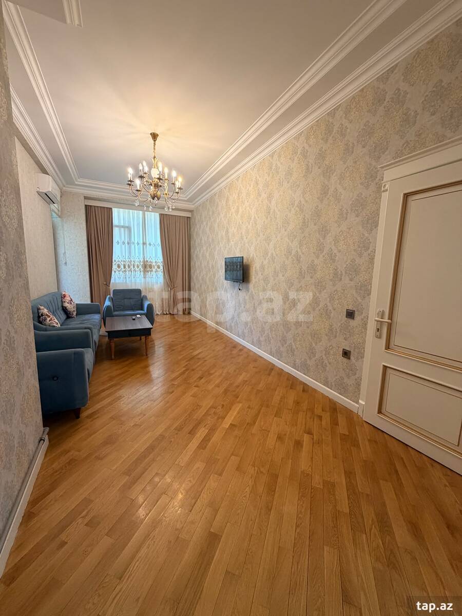 2-otaqlı yeni tikili kirayə verilir, Nəsibbəy Yüsifbəyli küç., 85 m²