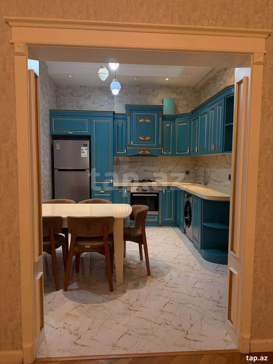 2-otaqlı yeni tikili kirayə verilir, Nəsibbəy Yüsifbəyli küç., 85 m²