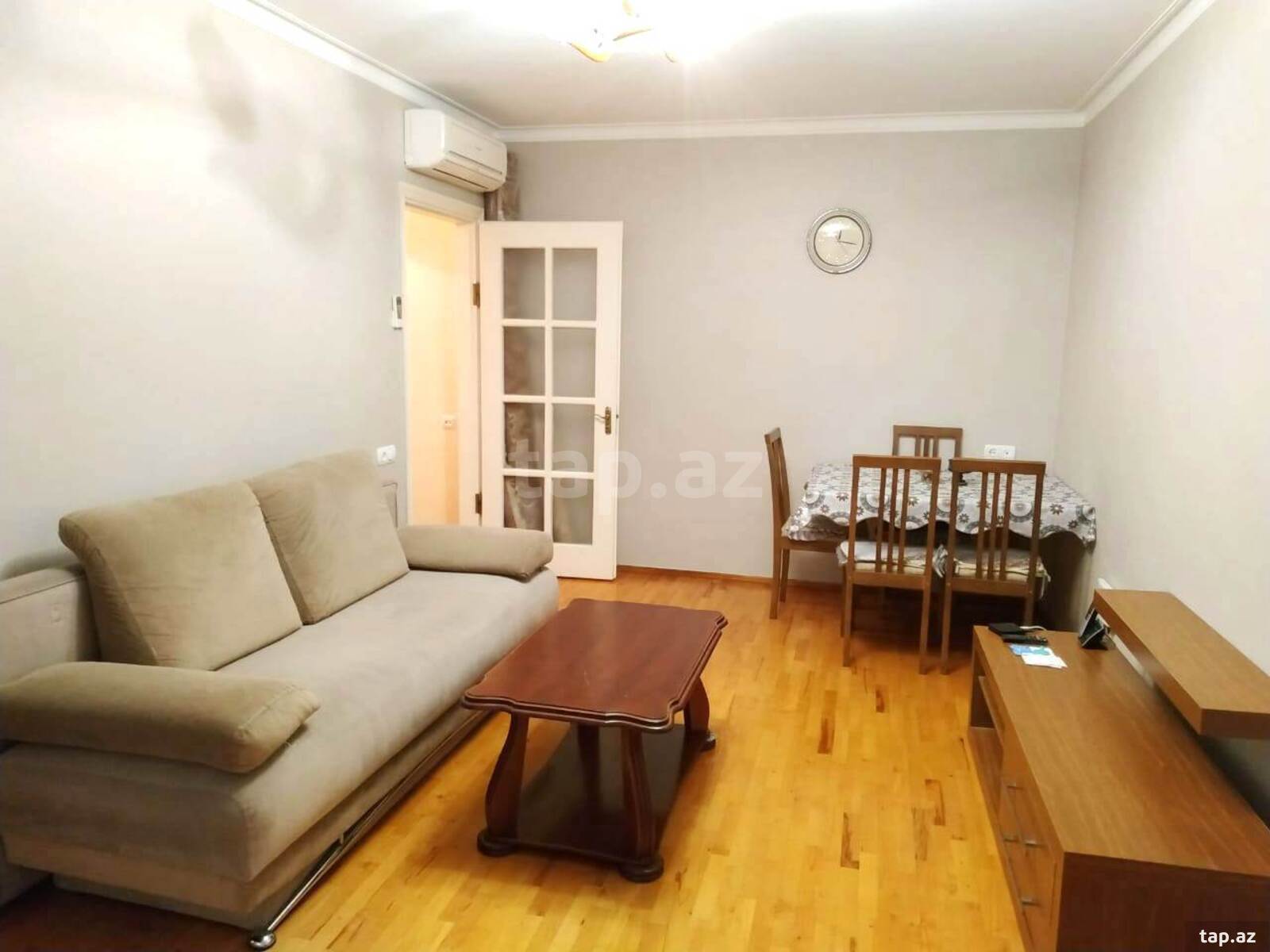 2-otaqlı mənzil kirayə verilir, Nizami küç., 45 m²