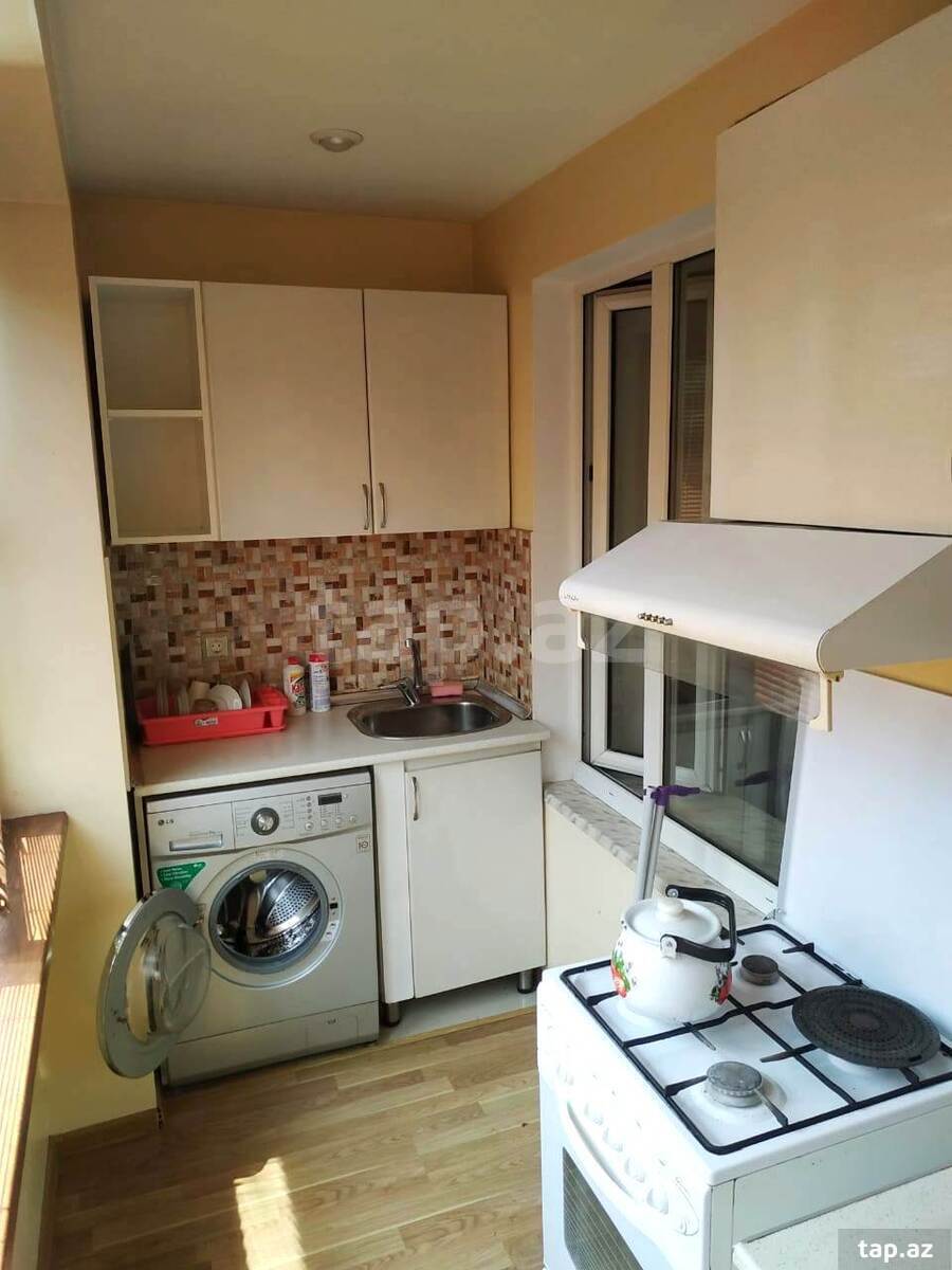 2-otaqlı mənzil kirayə verilir, Nizami küç., 45 m²