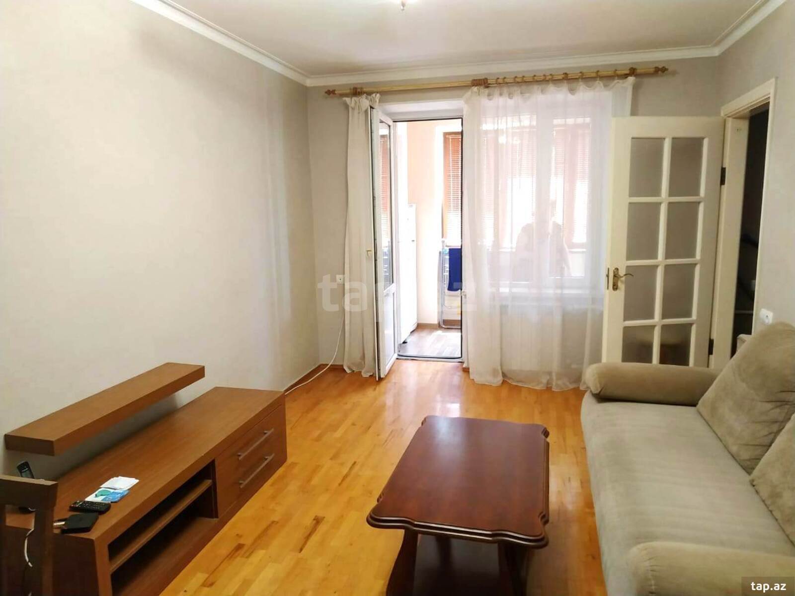 2-otaqlı mənzil kirayə verilir, Nizami küç., 45 m²