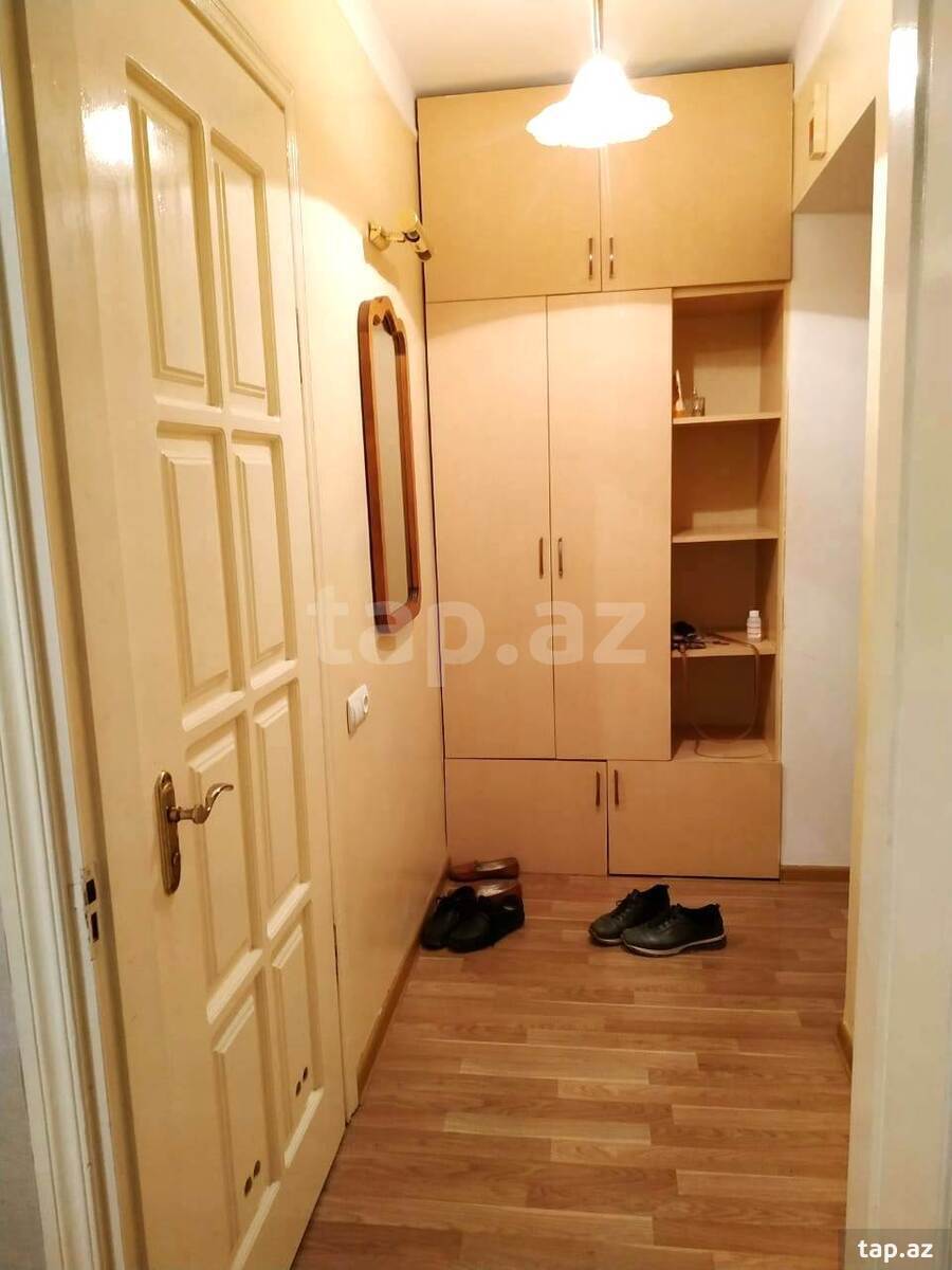 2-otaqlı mənzil kirayə verilir, Nizami küç., 45 m²