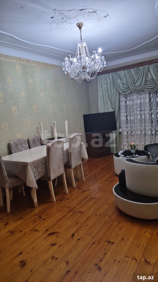 3-otaqlı mənzil, Əhmədli m., 80 m²
