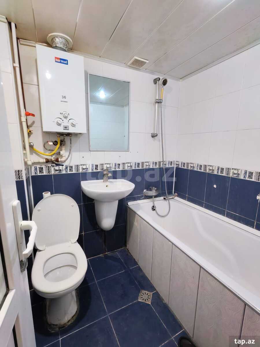 2-otaqlı mənzil kirayə verilir, N.Nərimanov m., 52 m²