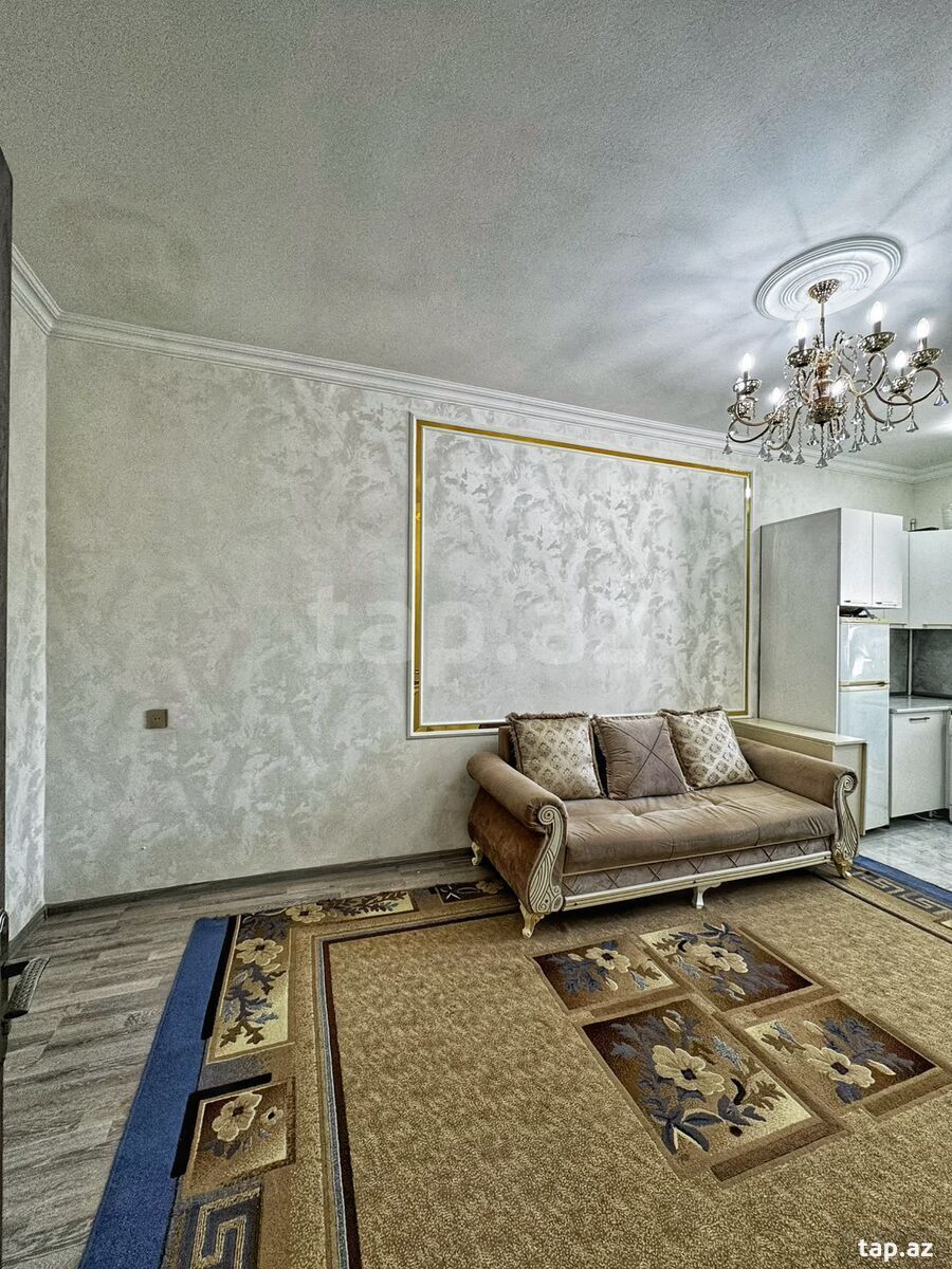 2-otaqlı mənzil kirayə verilir, Babək pr., 50 m²