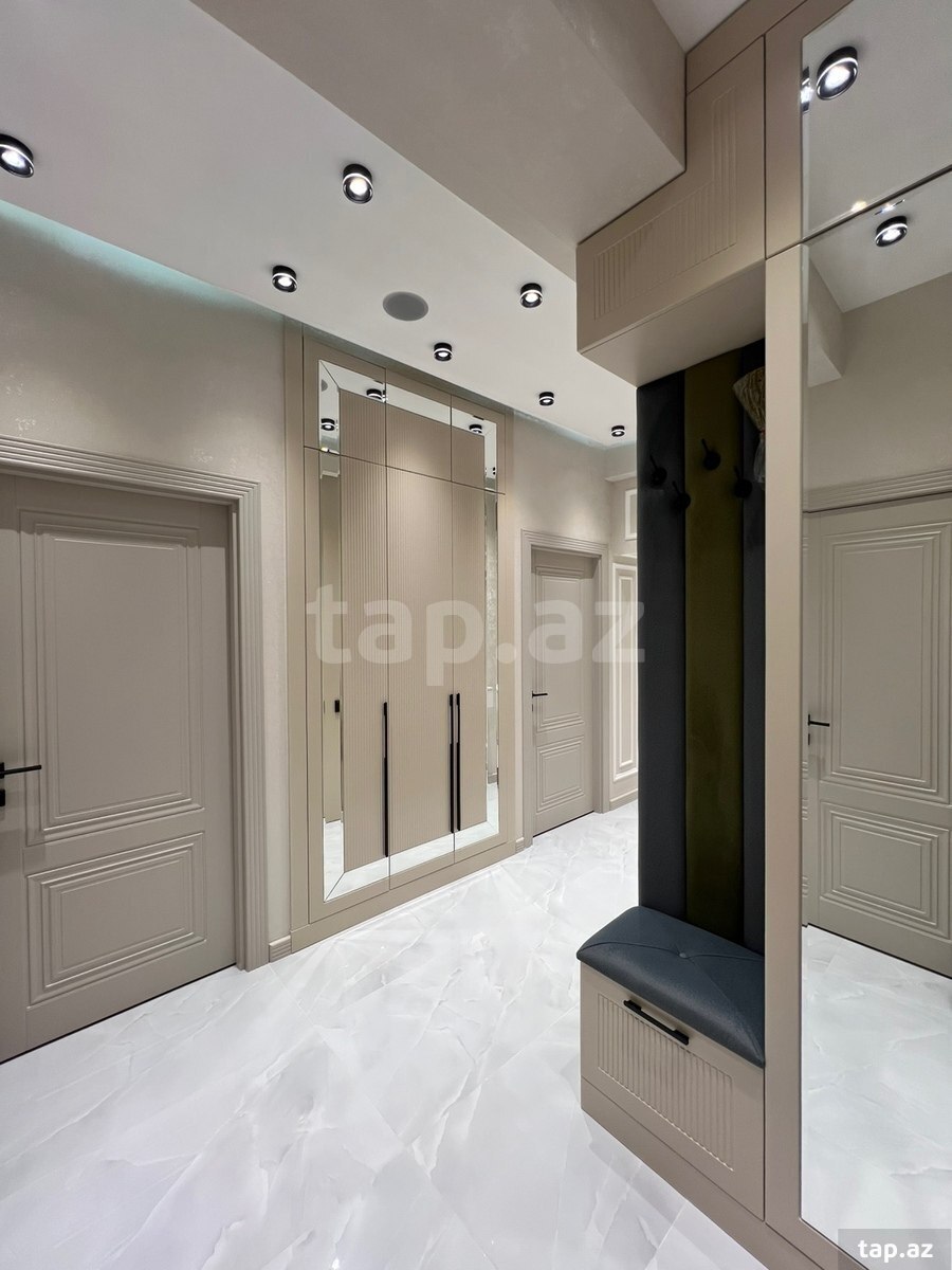 3-otaqlı yeni tikili, Həzi Aslanov m., 92 m²