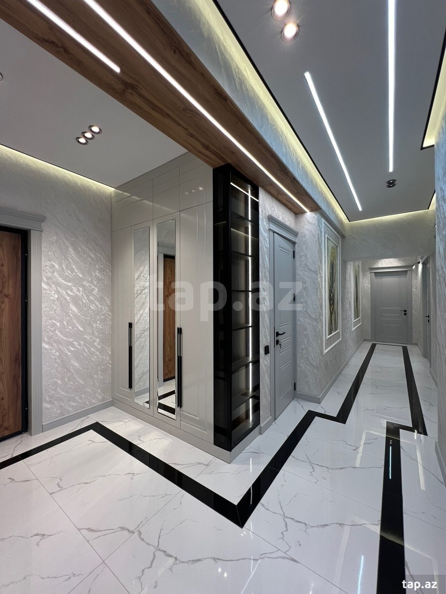 3-otaqlı yeni tikili, H.Aslanov m., 105 m²