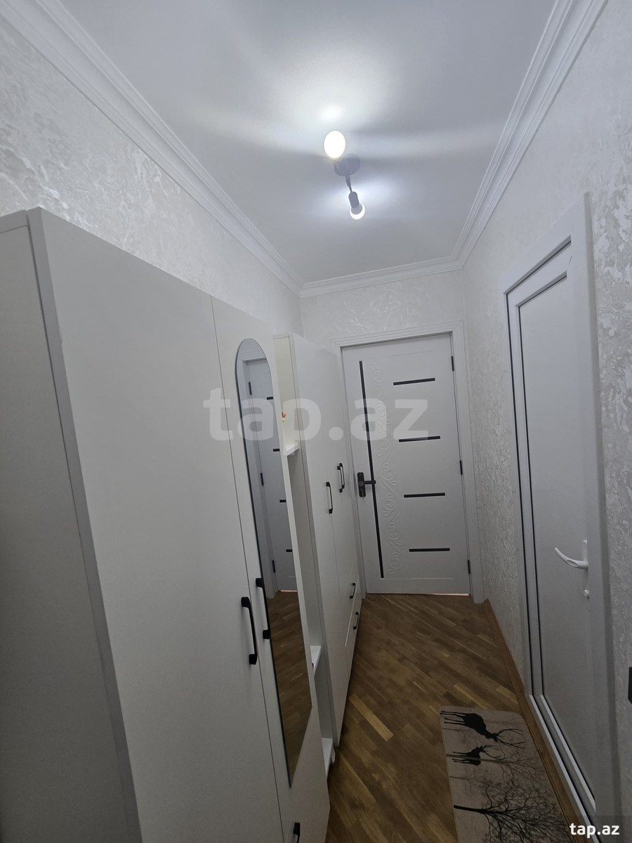 2-otaqlı mənzil kirayə verilir, Yasamal r., 45 m²