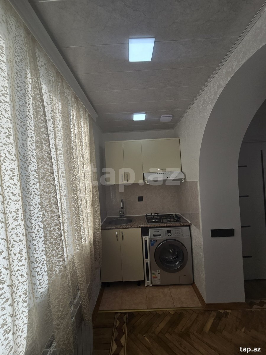 2-otaqlı mənzil kirayə verilir, Yasamal r., 45 m²