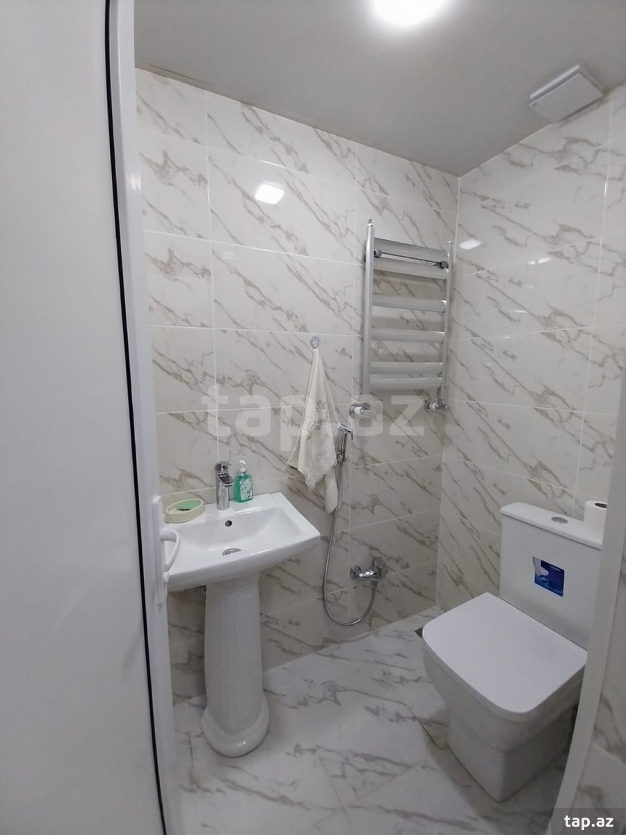2-otaqlı mənzil kirayə verilir, Yasamal r., 45 m²