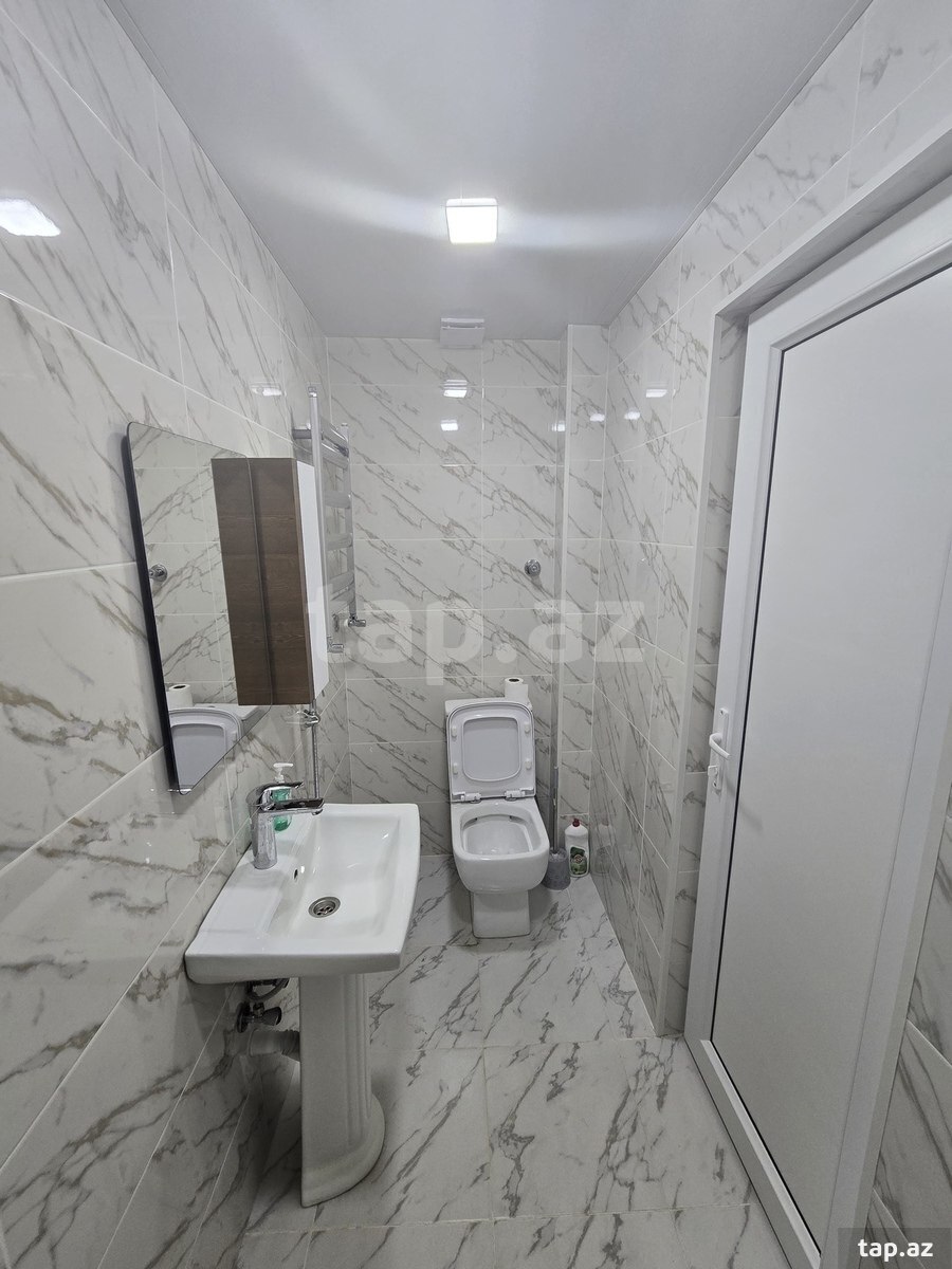 2-otaqlı mənzil kirayə verilir, Yasamal r., 45 m²