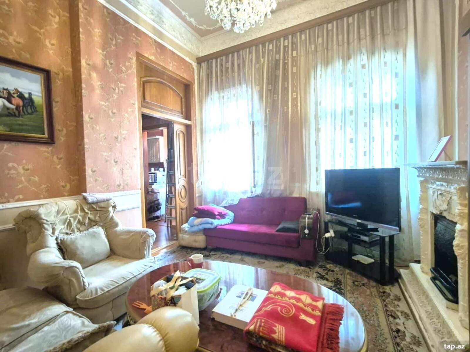 3-otaqlı mənzil, Sahil m., 108 m²