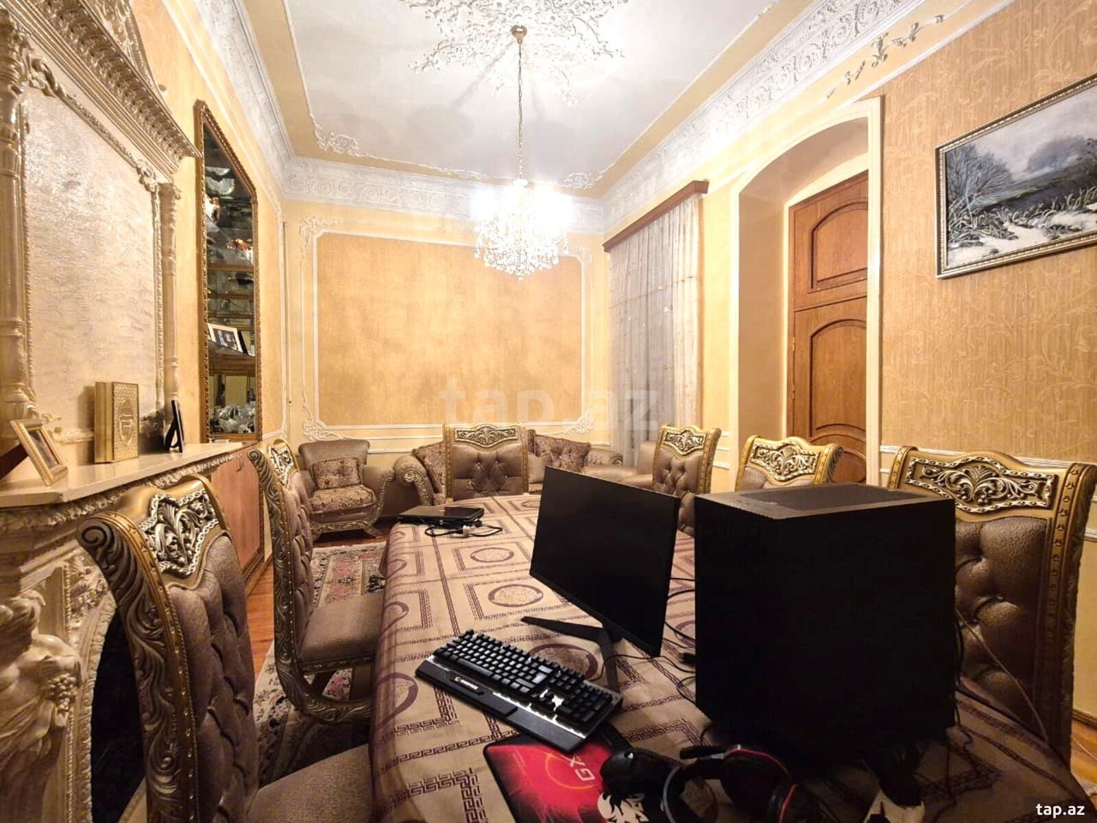 3-otaqlı mənzil, Sahil m., 108 m²