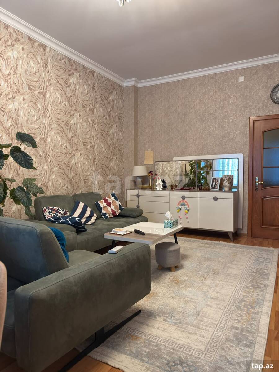 2-otaqlı yeni tikili, Şah İsmayıl Xətai m., 94 m²