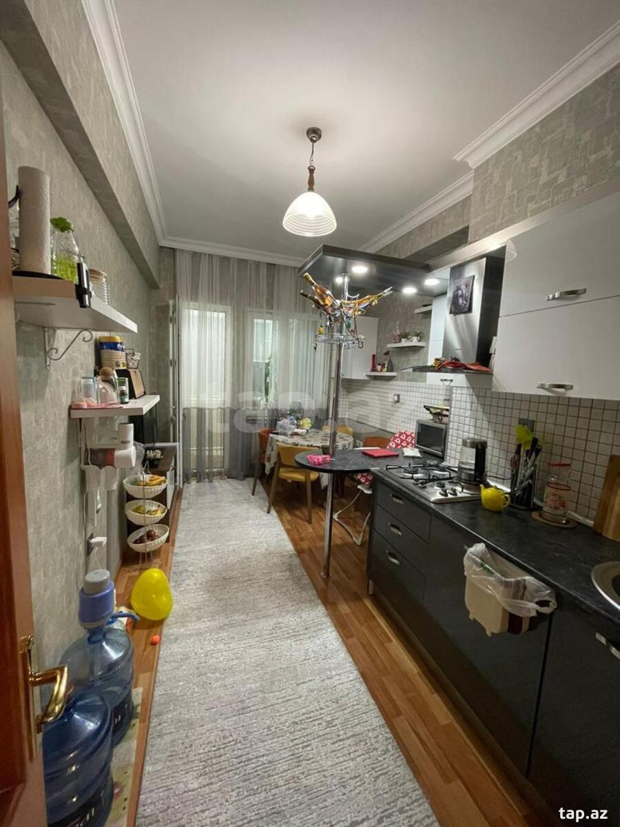 2-otaqlı yeni tikili, Şah İsmayıl Xətai m., 94 m²