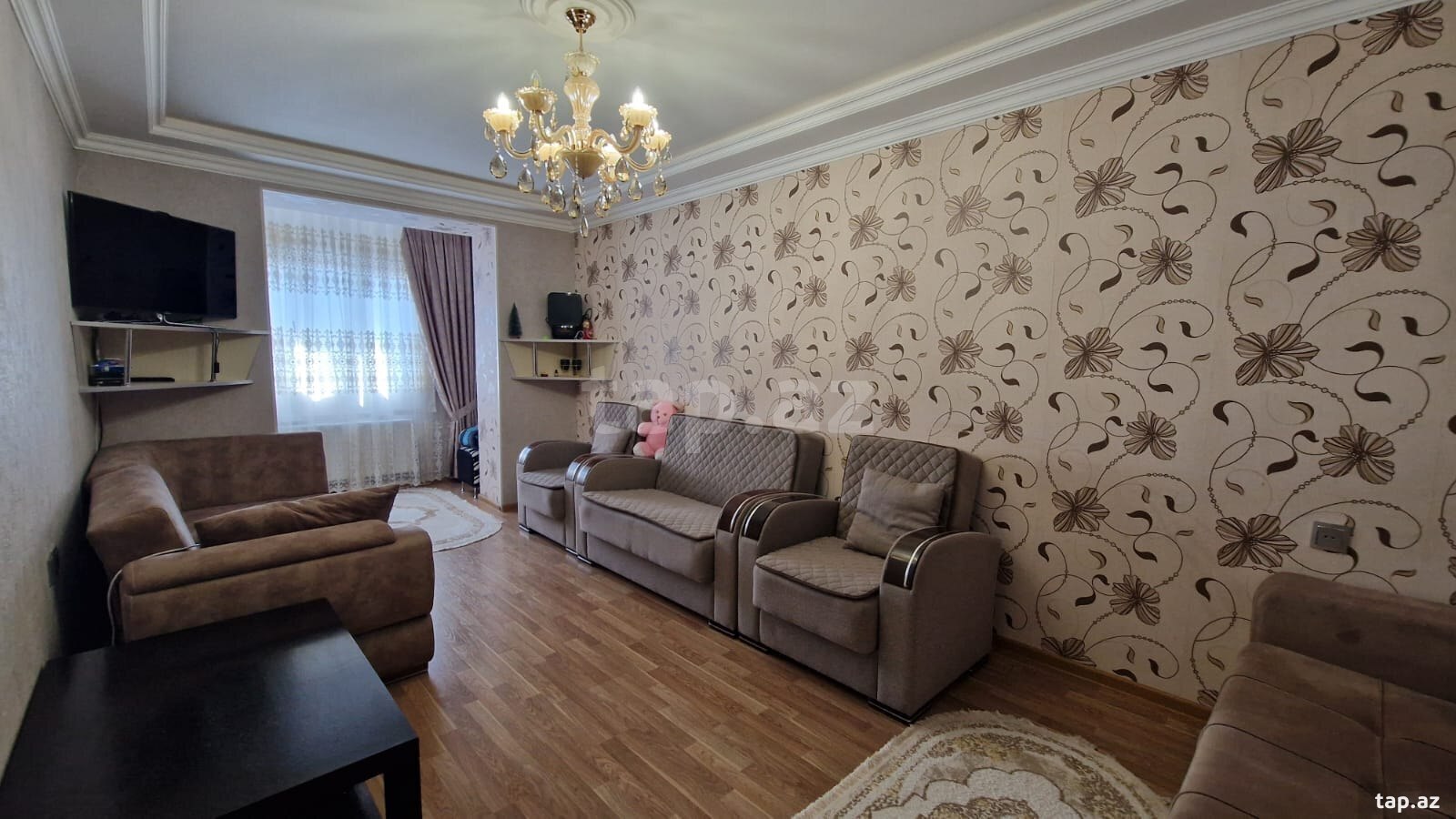 2-otaqlı yeni tikili kirayə verilir, Buzovna qəs., 55 m²