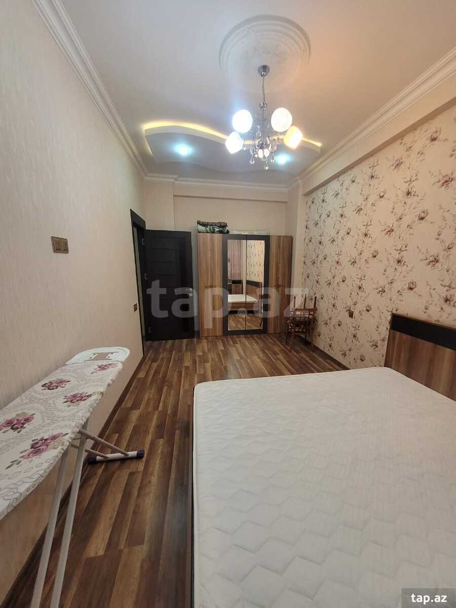 2-otaqlı yeni tikili kirayə verilir, Bəkir Çobanzadə küç., 75 m²
