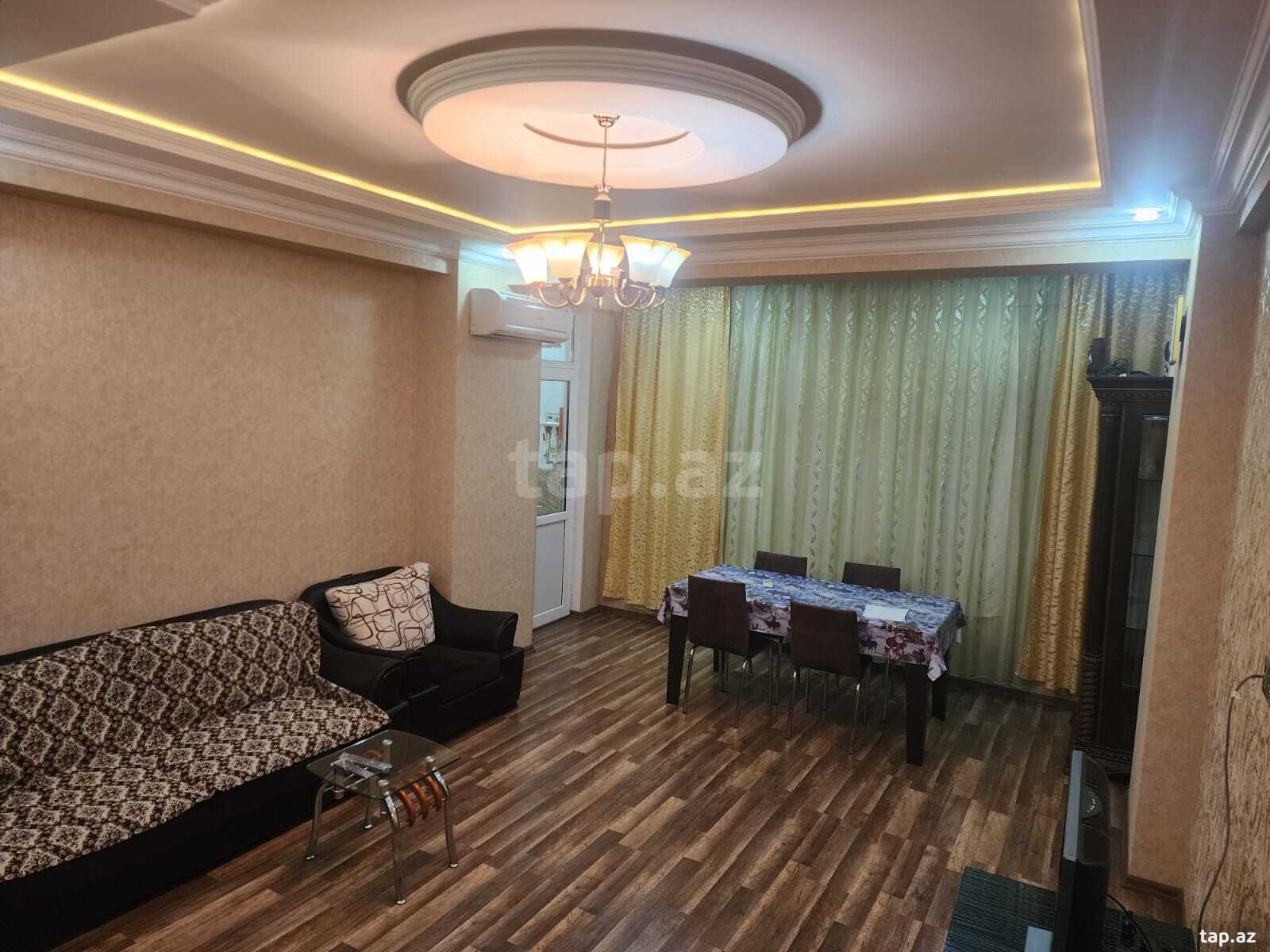 2-otaqlı yeni tikili kirayə verilir, Bəkir Çobanzadə küç., 75 m²