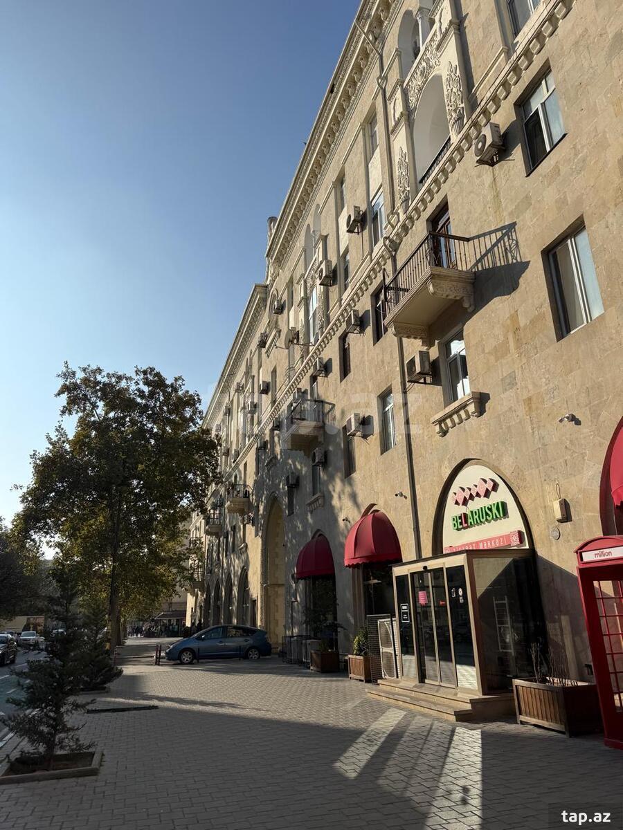 3-otaqlı mənzil kirayə verilir, Sahil m., 60 m²
