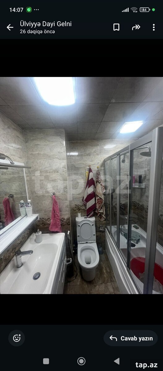 1-otaqlı mənzil, Masazır qəs., 51 m²