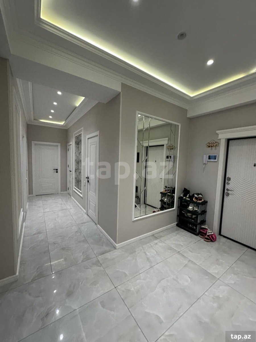 3-otaqlı yeni tikili, Həzi Aslanov m., 115 m²