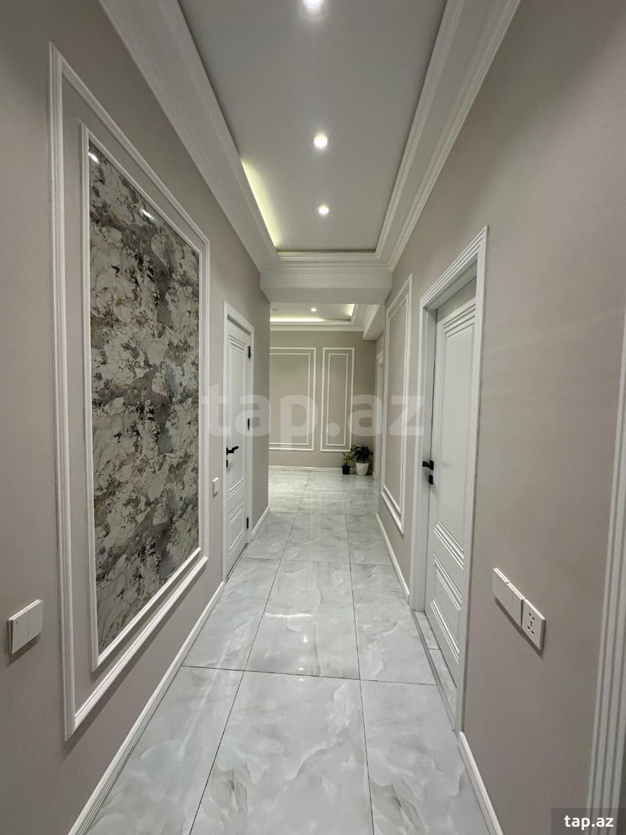 3-otaqlı yeni tikili, Həzi Aslanov m., 115 m²