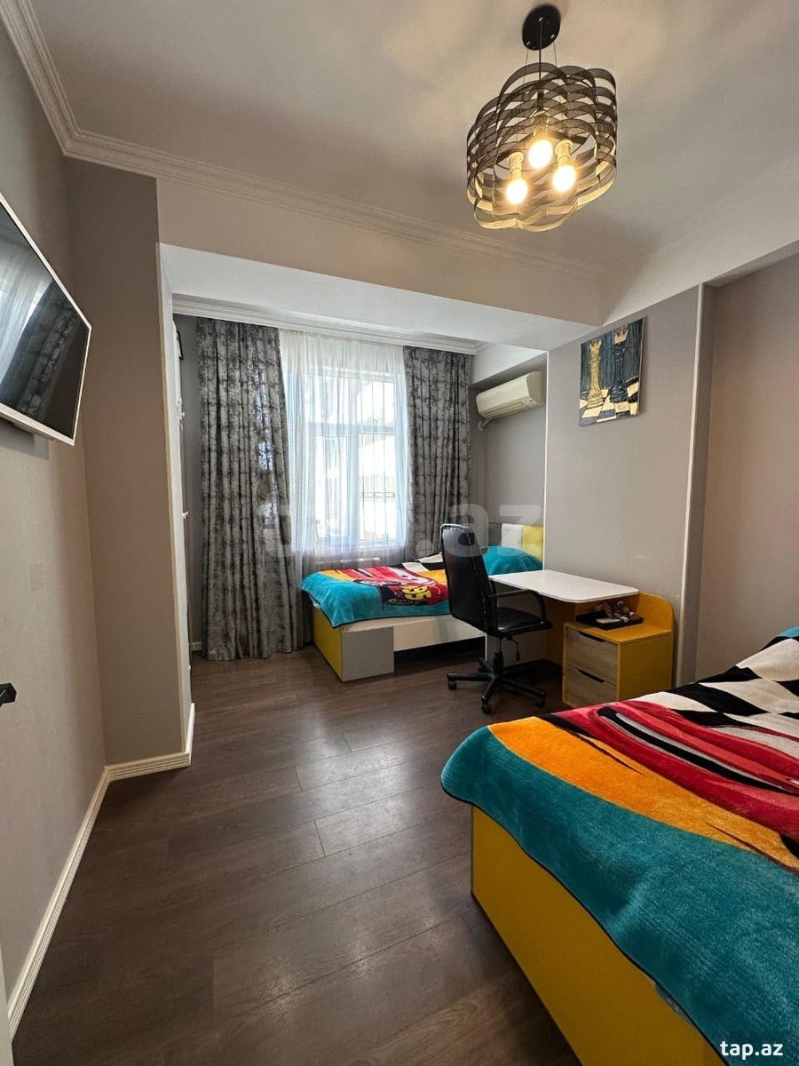 3-otaqlı yeni tikili, Həzi Aslanov m., 115 m²