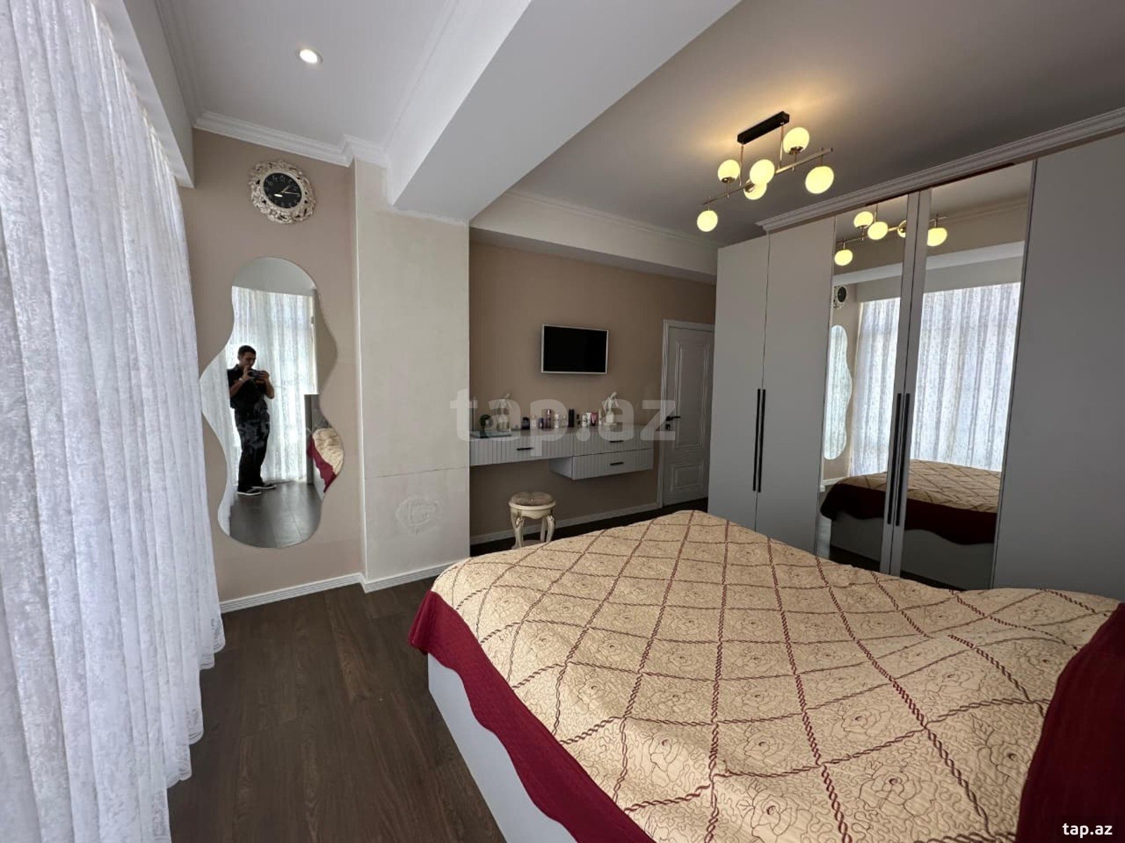 3-otaqlı yeni tikili, Həzi Aslanov m., 115 m²