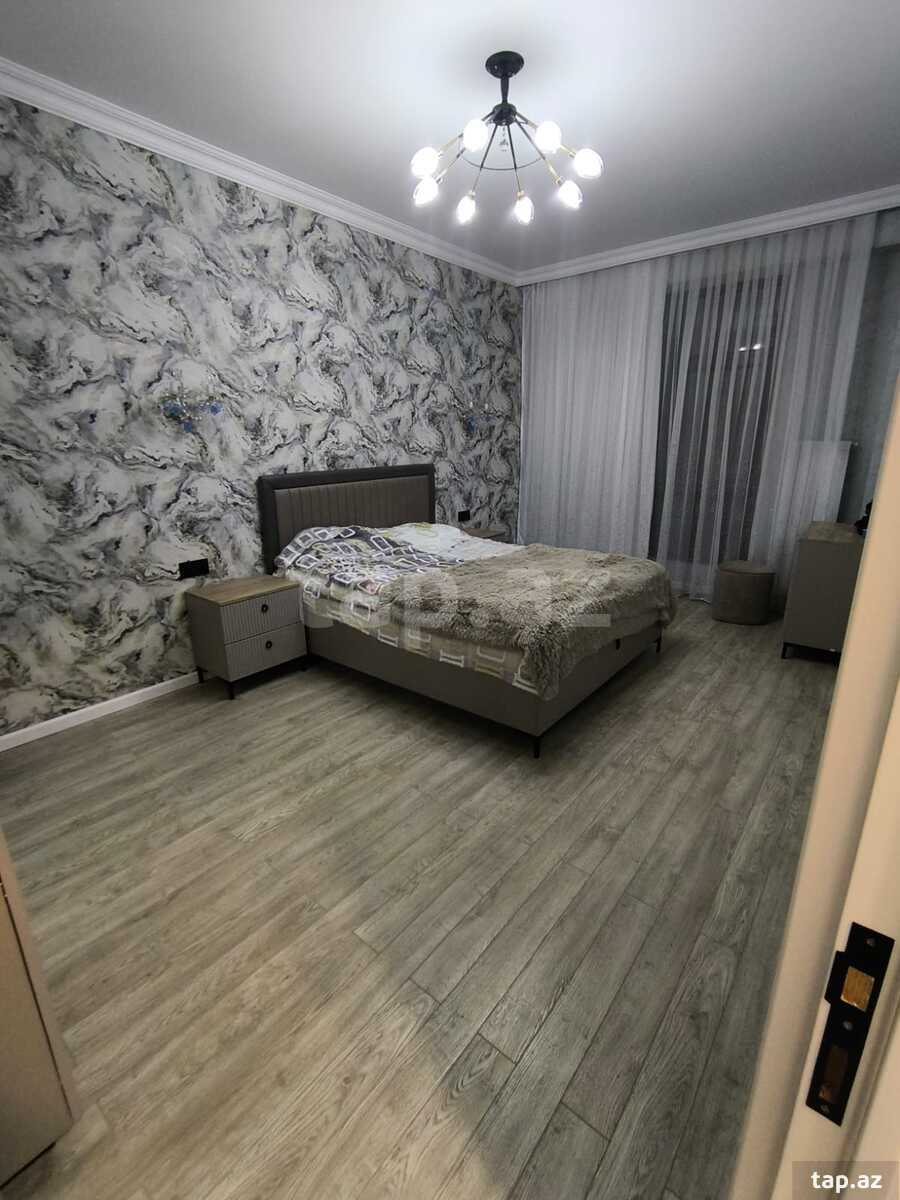 2-otaqlı yeni tikili kirayə verilir, N.Nərimanov m., 92 m²