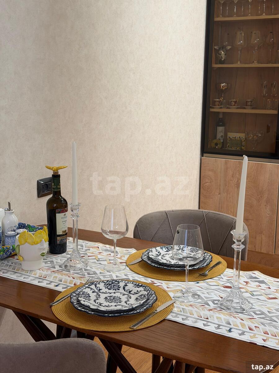3-otaqlı yeni tikili kirayə verilir, Sergey Senyuşkin küç., 128 m²