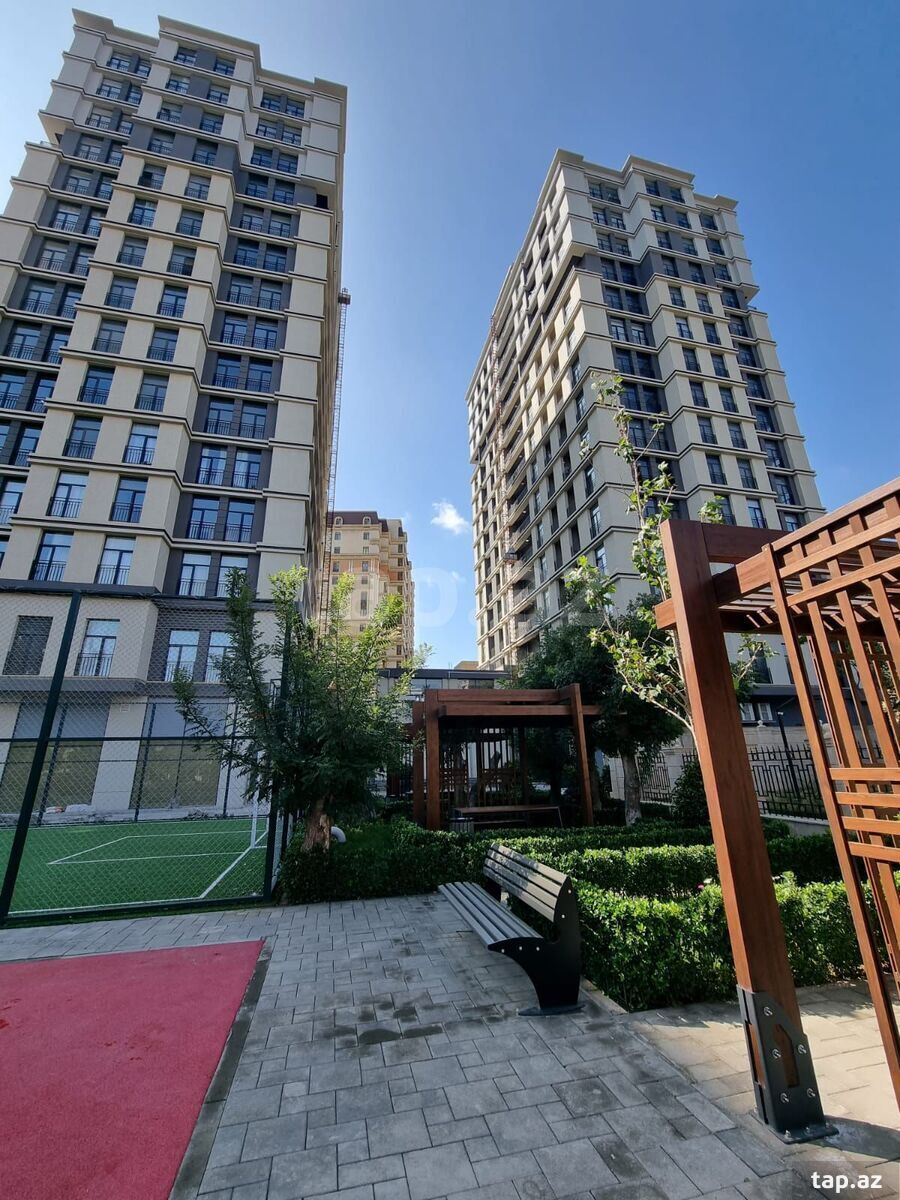 4-otaqlı yeni tikili, Nərimanov r., 170 m²
