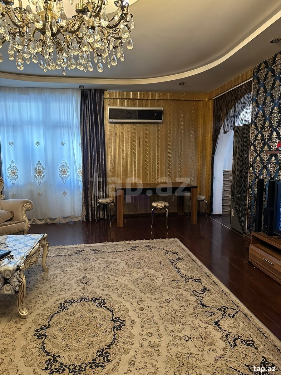 3-otaqlı yeni tikili kirayə verilir, Xətai r., 110 m²