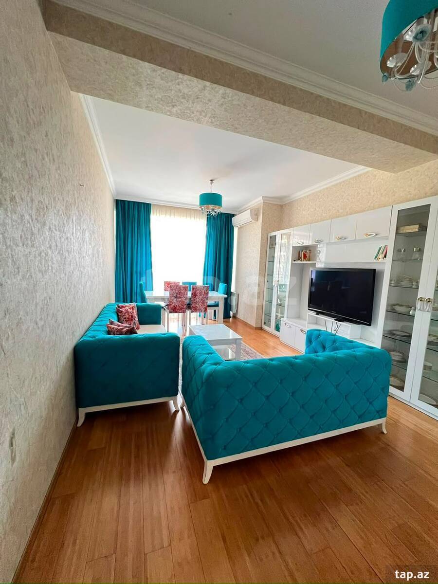 3-otaqlı yeni tikili, Həsən bəy Zərdabi pr., 95 m²