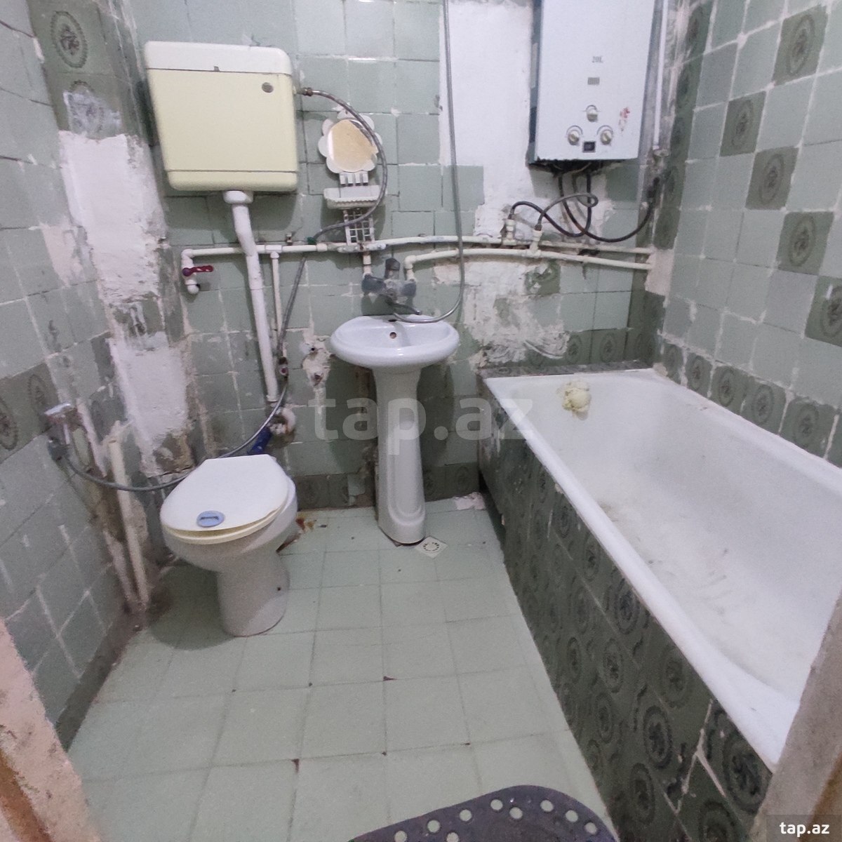 1-otaqlı mənzil kirayə verilir, Yəhya Hüseynov küç. 44, 35 m²