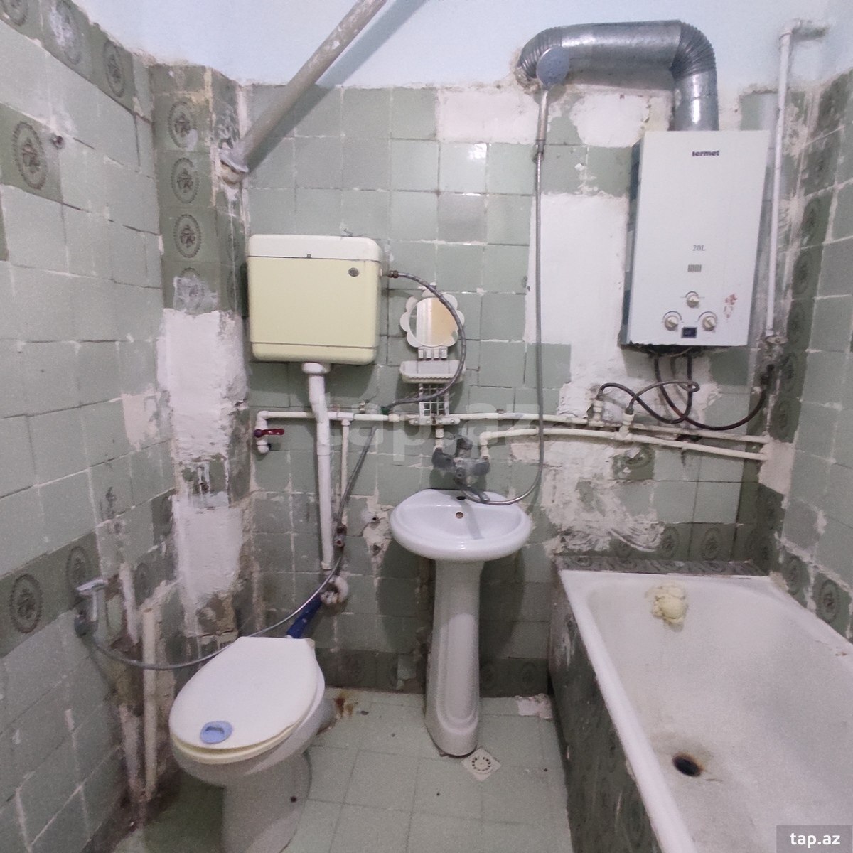 1-otaqlı mənzil kirayə verilir, Yəhya Hüseynov küç. 44, 35 m²