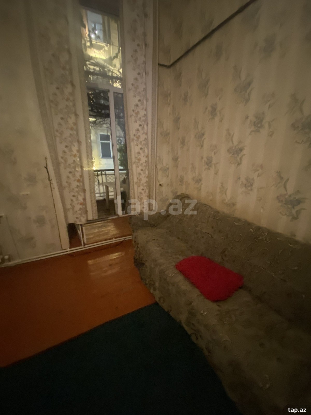 1-otaqlı mənzil kirayə verilir, Sahil m., 45 m²