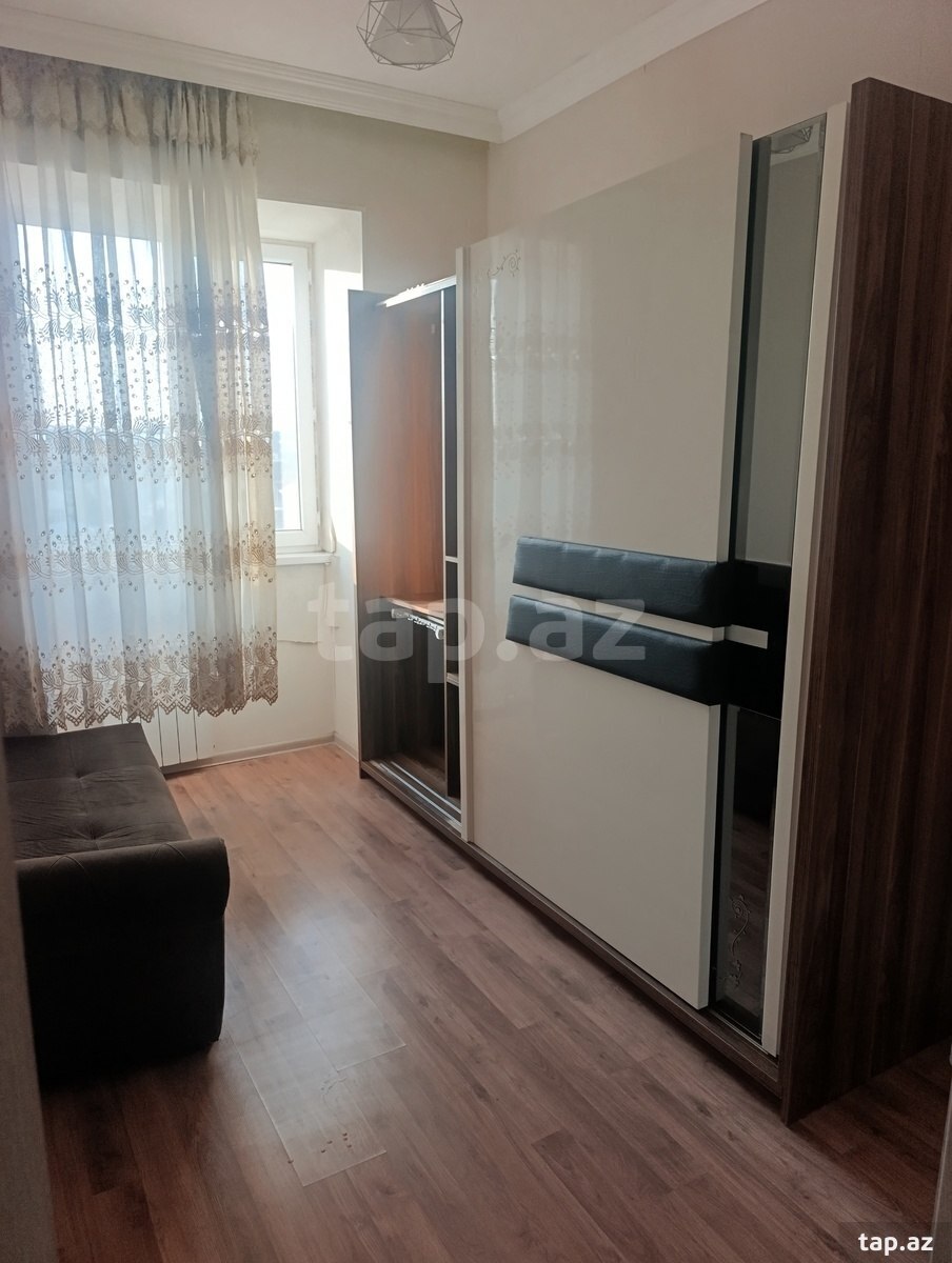 3-otaqlı yeni tikili kirayə verilir, Binəqədi r., 65 m²