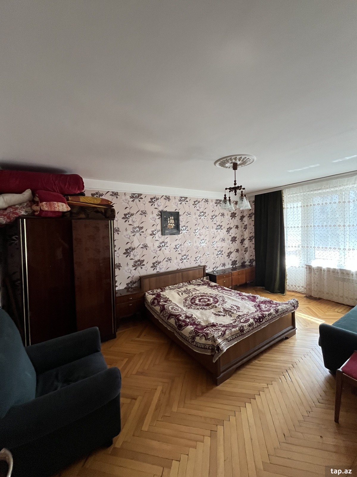 3-otaqlı mənzil kirayə verilir, Elmlər Akademiyası m., 100 m²