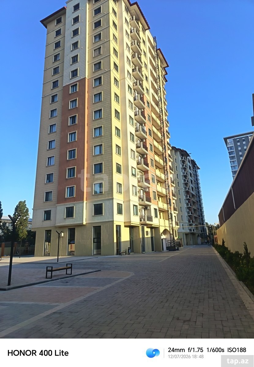 2-otaqlı yeni tikili, A. M. Şərifzadə küç., 49.15 m²
