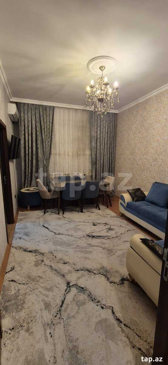 3-otaqlı yeni tikili kirayə verilir, Xırdalan ş., 65 m²