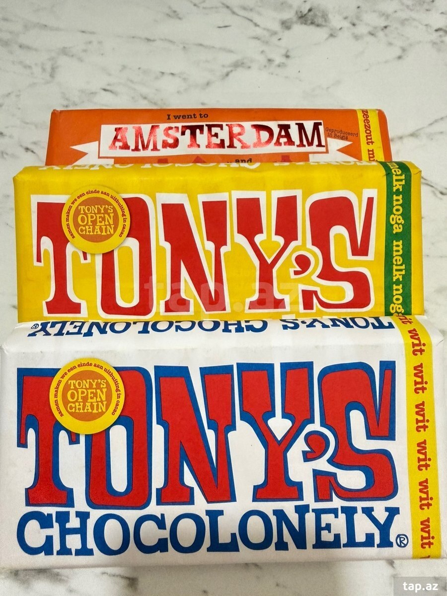 Tony’s Chocolonely şokoladları