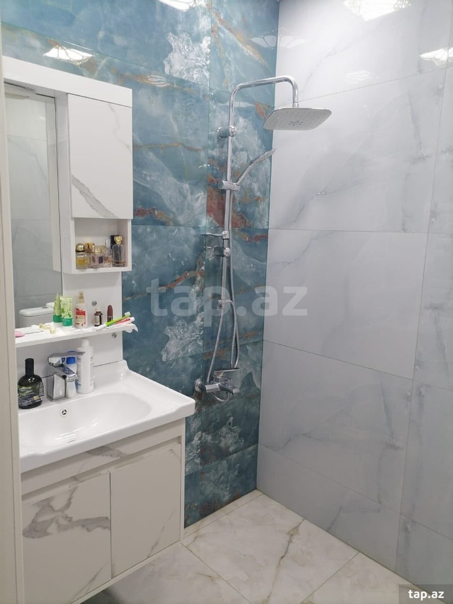 2-otaqlı yeni tikili kirayə verilir, Həzi Aslanov m., 56 m²