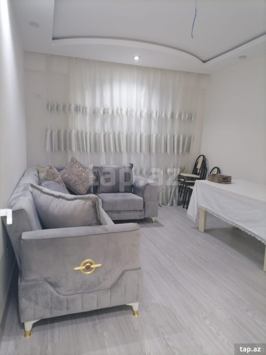 2-otaqlı yeni tikili kirayə verilir, Həzi Aslanov m., 56 m²