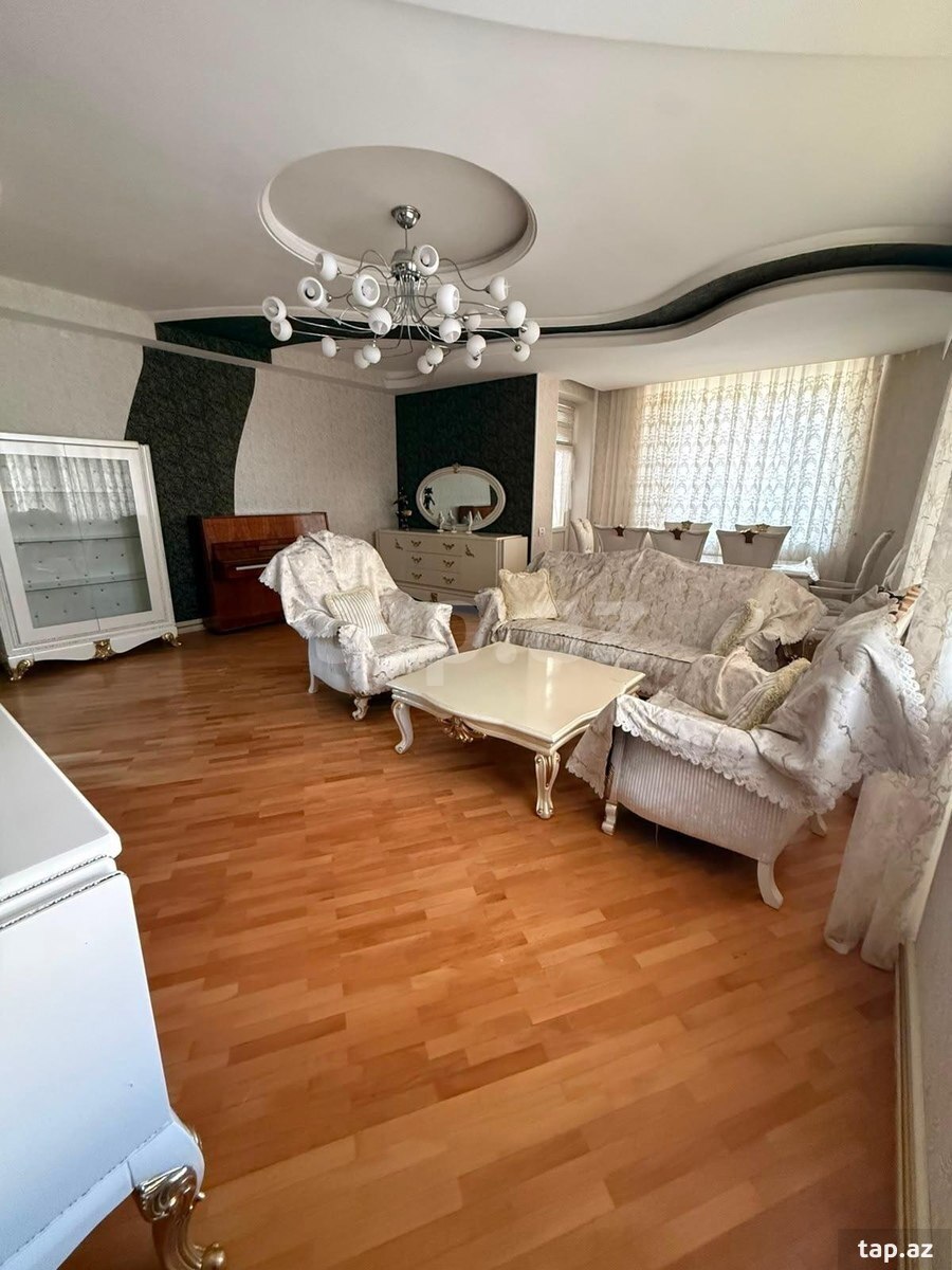 3-otaqlı yeni tikili kirayə verilir, Cəfər Xəndan küç., 158 m²