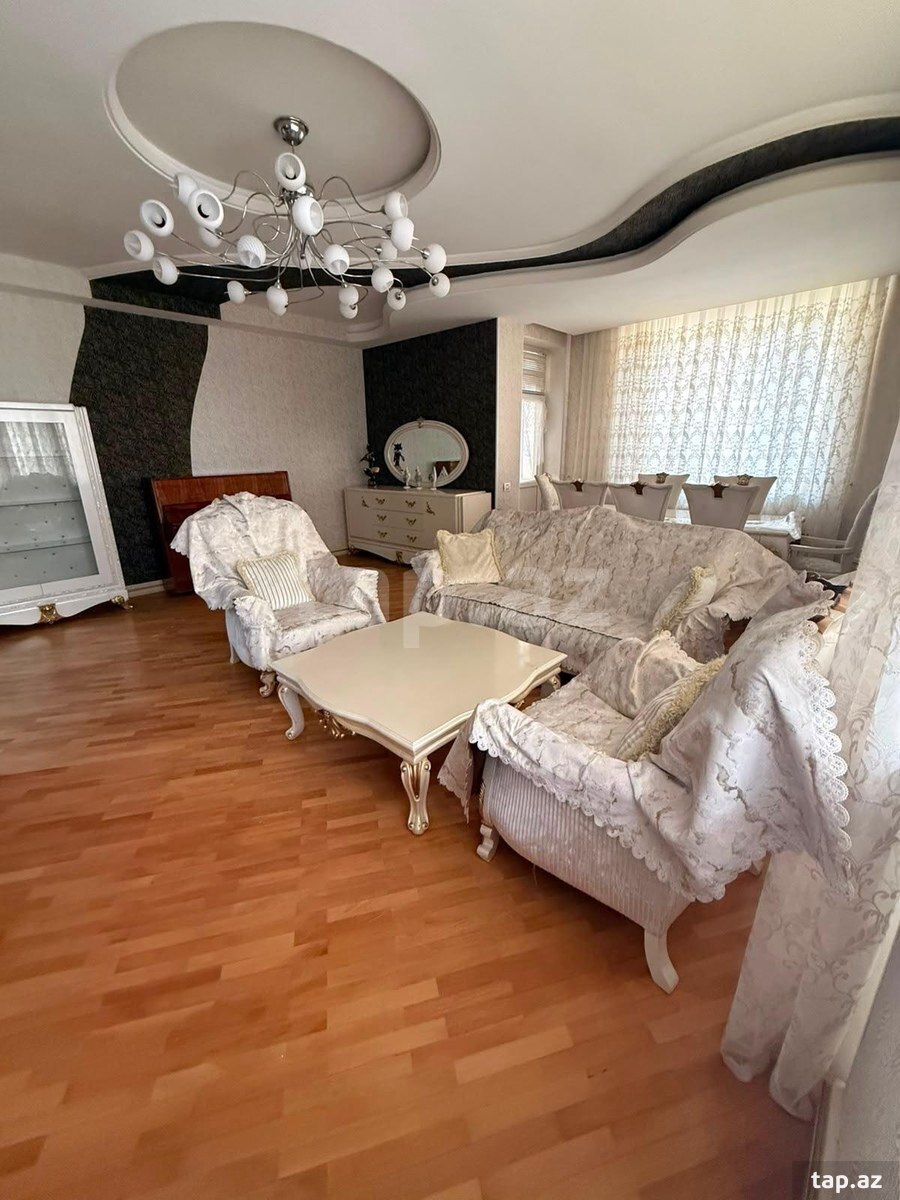 3-otaqlı yeni tikili kirayə verilir, Cəfər Xəndan küç., 158 m²