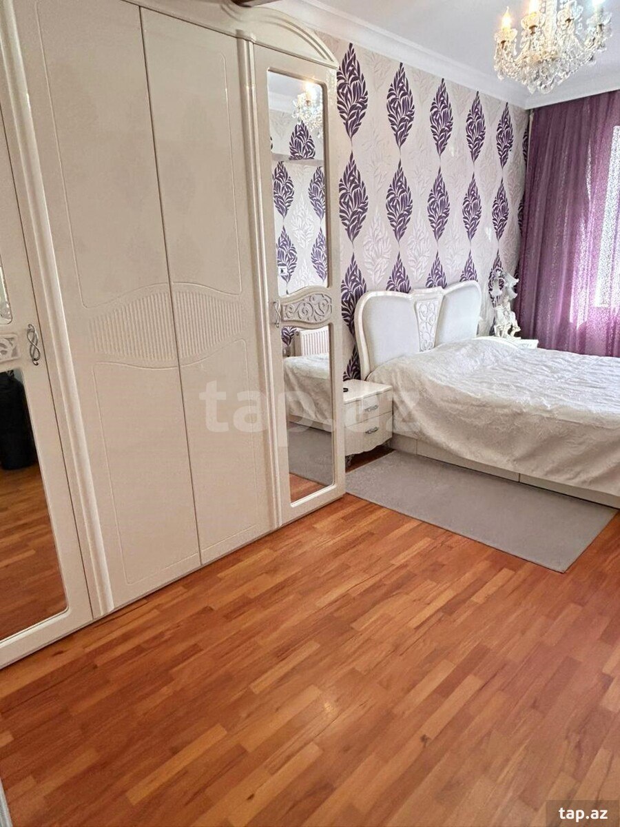 3-otaqlı yeni tikili, Qurban Xəlilov küç., 110 m²