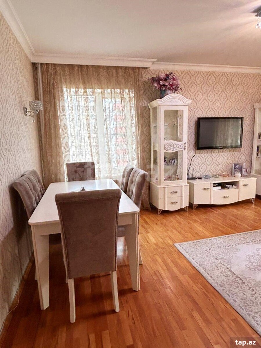 3-otaqlı yeni tikili, Qurban Xəlilov küç., 110 m²