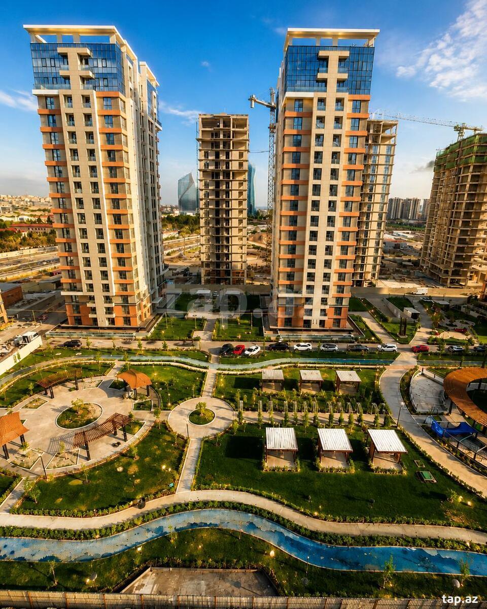 3-otaqlı yeni tikili, N.Nərimanov r., 68 m²