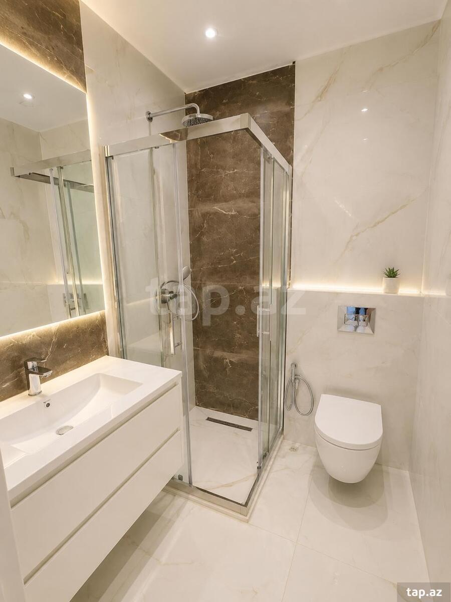 3-otaqlı yeni tikili, N.Nərimanov r., 68 m²
